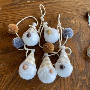 Plaid and Pom Pom Gnome Kids Accessories Set